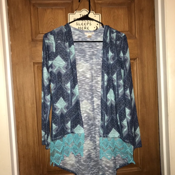 Justice Other - Justice Girls Cardigan Size 18 or women’s small